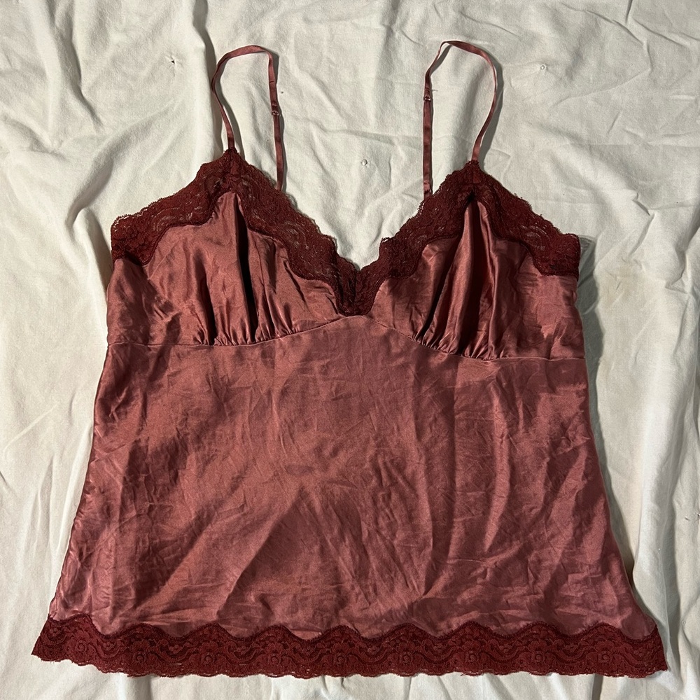 Abercrombie & Fitch silk slip top
